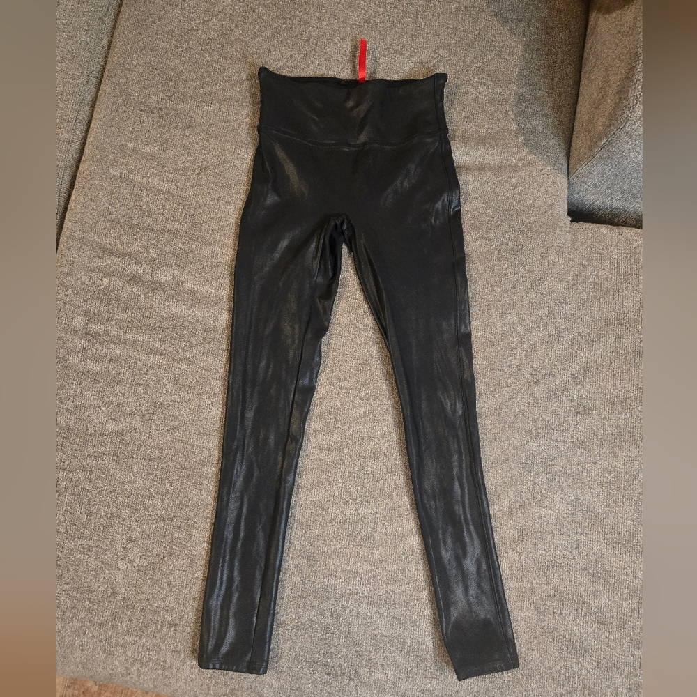 Spanx Faux Leather Leggings